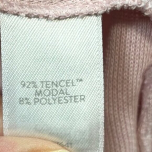 Pure J Jill‎ Sand Washed Pink V Neck Tunic 3/4 Sleeve M Petite - Picture 4 of 5